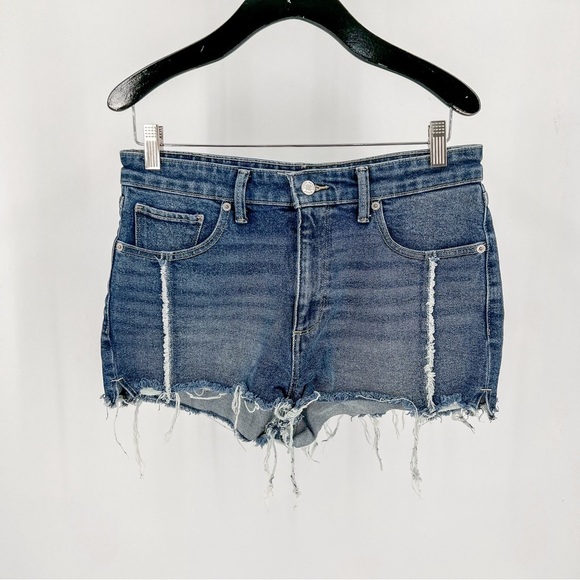 Lucky Brand The High Rise Shortie Denim Shorts - Picture 1 of 6